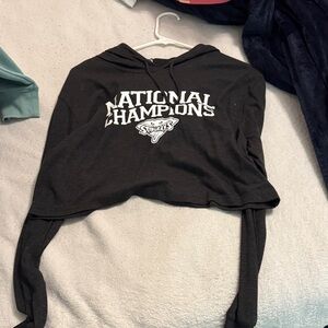 Stingray Allstars National Champions Cropped Hoodie